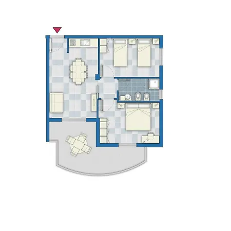 Apartmanhotel Mare Blu 4*